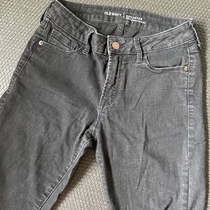 Old Navy Rockstar jeans, mid rise, size 6